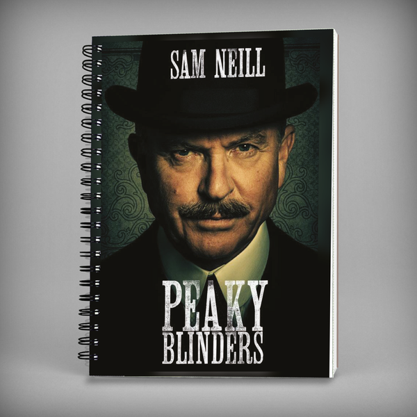 Sam Neill - Peaky Blinders Spiral Notebook - 7484