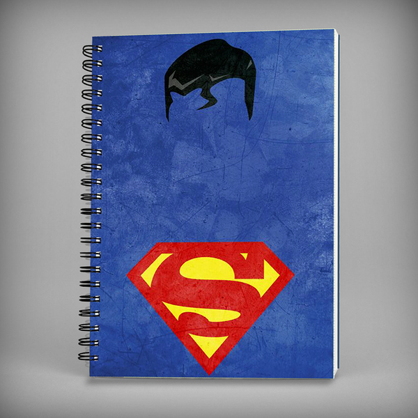 Superman Spiral Notebook - 7494