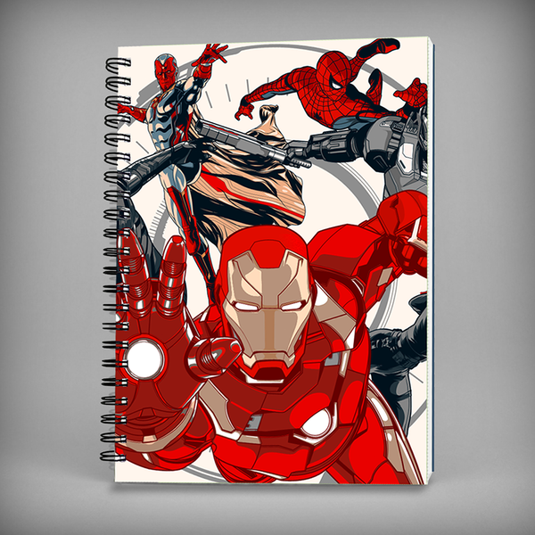 Iron Man - Spiral Notebook - 7498