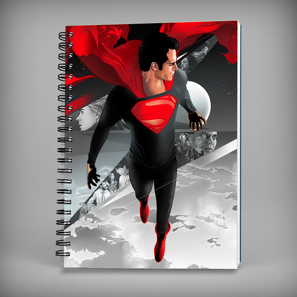 Superman Spiral Notebook - 7501