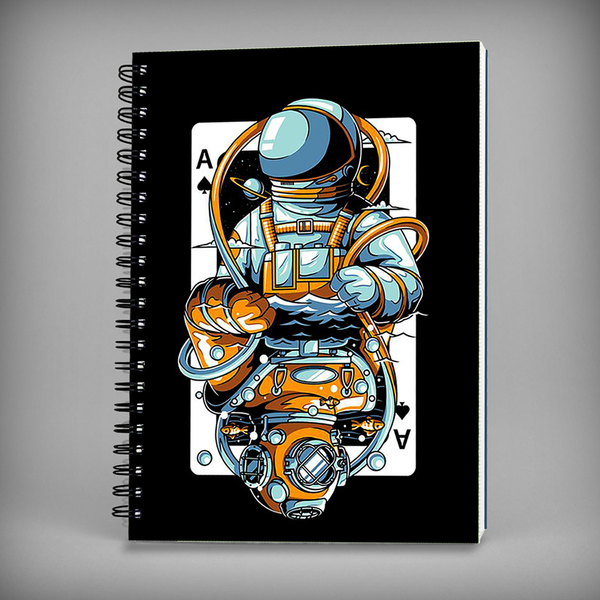 Space Artwork Spiral Notebook - 7529