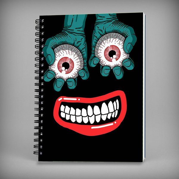 Weird Art Spiral Notebook - 7531