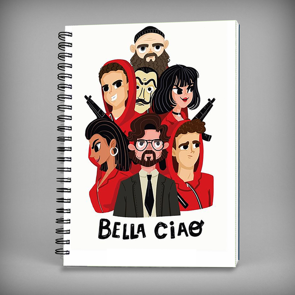Bella Ciao Spiral notebook - 7542