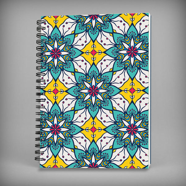 Flowers Spiral Notebook - 7572