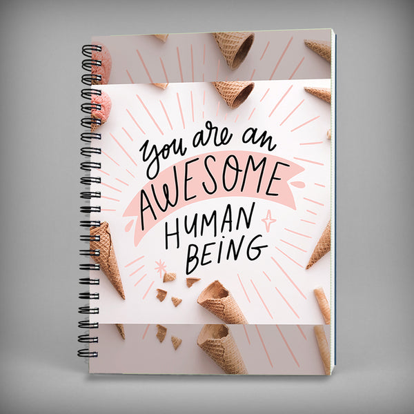 Awesome Human Being Notebook - 7600