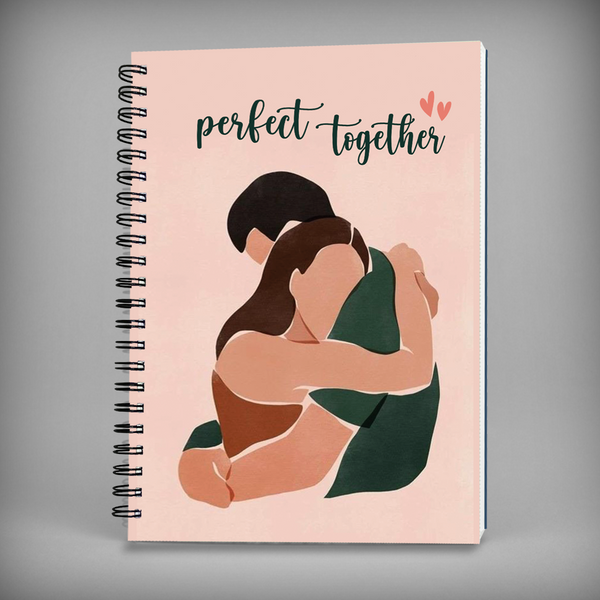 Perfect Together Spiral Notebook - 7657