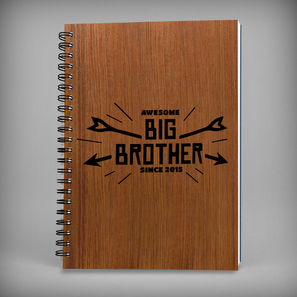 Awesome Big Brother Spiral Notebook - 7670