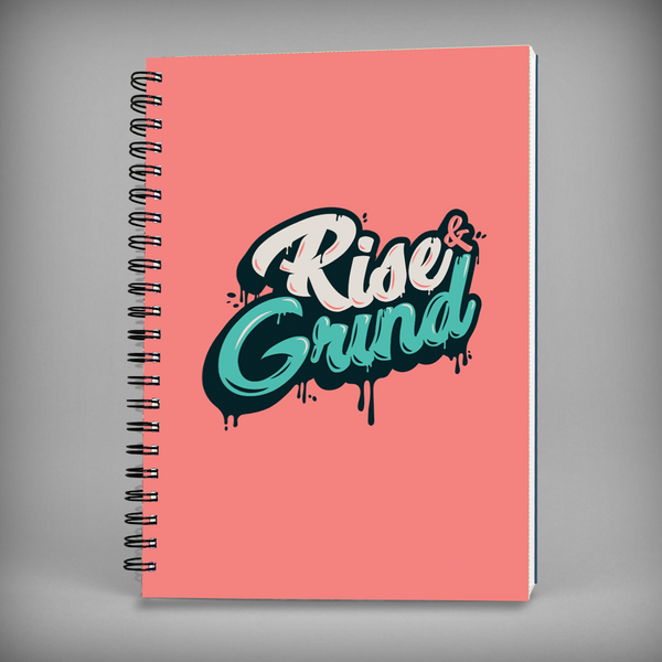 Rise & Grind Spiral Notebook -7683