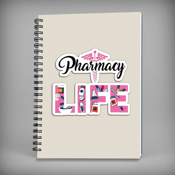 Pharmacy Life Spiral Notebook -7692