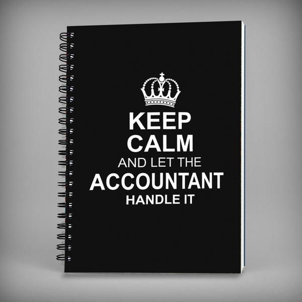 Let The Accountant Handle It Spiral Notebook -7693