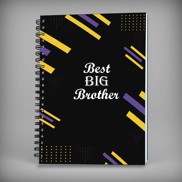 Best Big Brother Spiral Notebook -7699