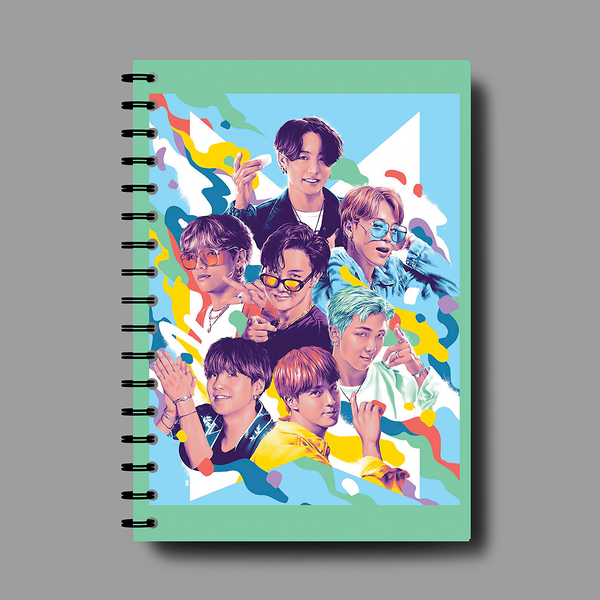 BTS Cool Cover Art Notebook-7714