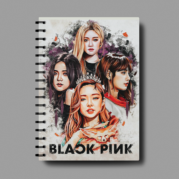 Black Pink Art Notebook-7720