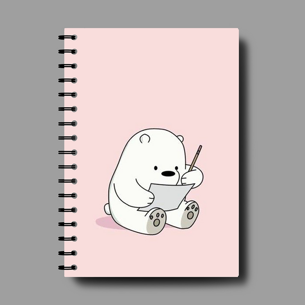 Bear Spiral Notebook - 7737
