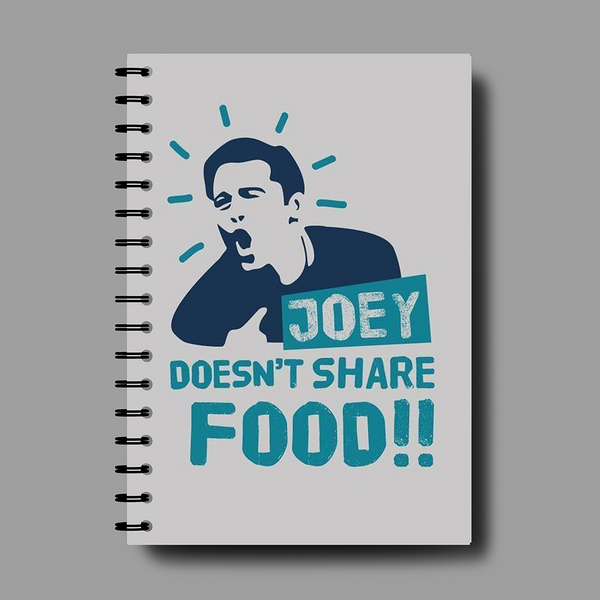 Joey F.R.I.E.N.D.S Spiral Notebook - 7745