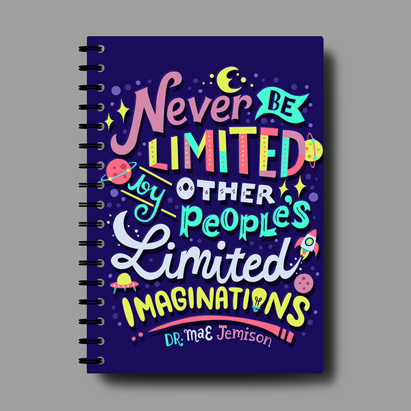 Never Limit Yourself Spiral Notebook - 7761