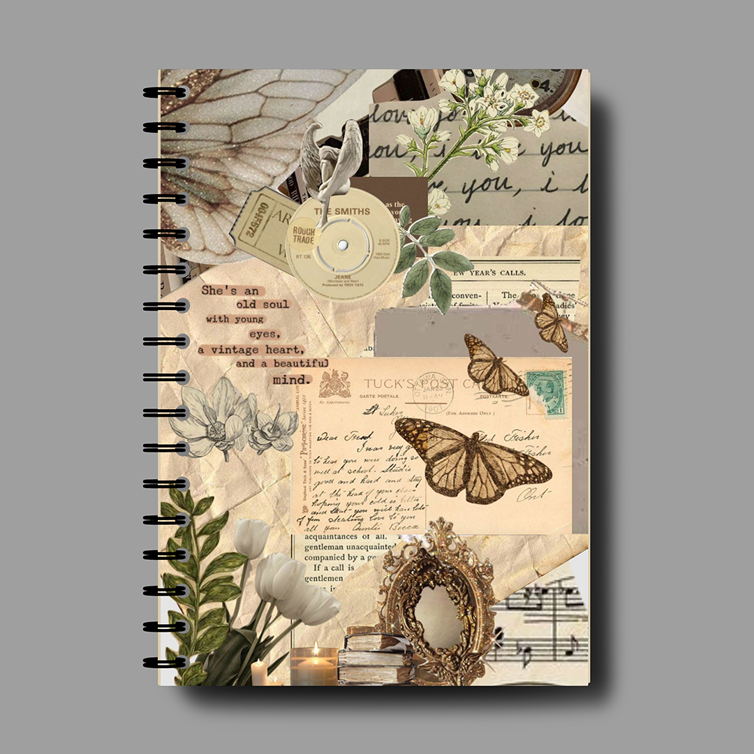 1968 Notebook Vintage Art Spiral Notebook - 7769 – edukaan.buzz