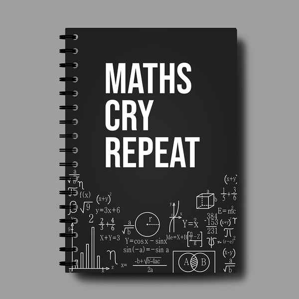 Maths Spiral Notebook -7779