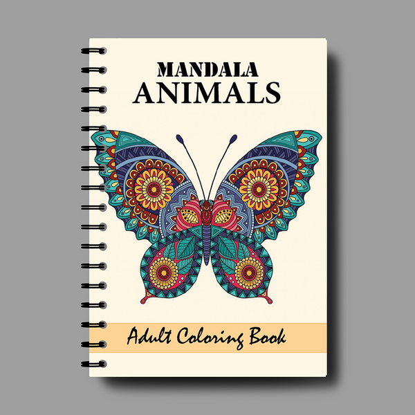 Mandala Animals Coloring Book - 2001