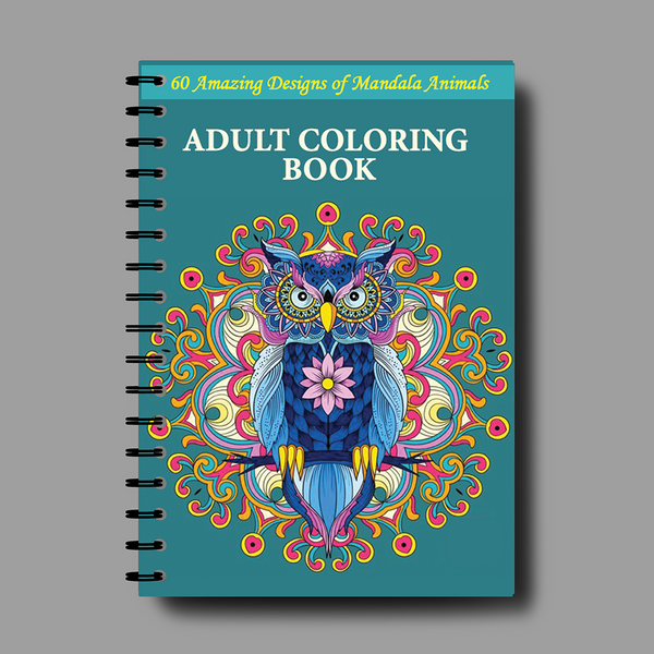Mandala Animals Coloring Book - 2006